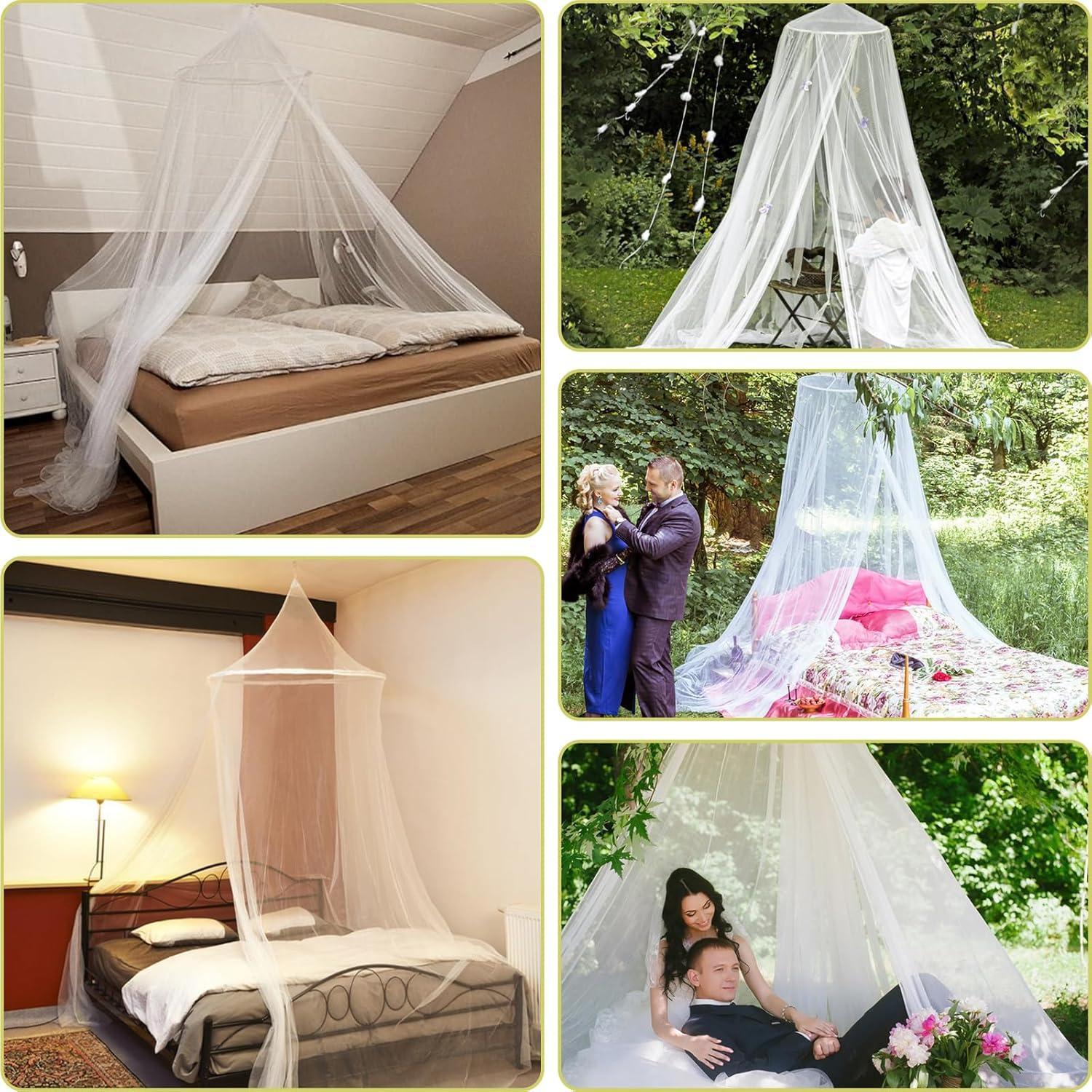 Moskitonetz Bett Baldachin Doppelbett 250x1100cm Reise