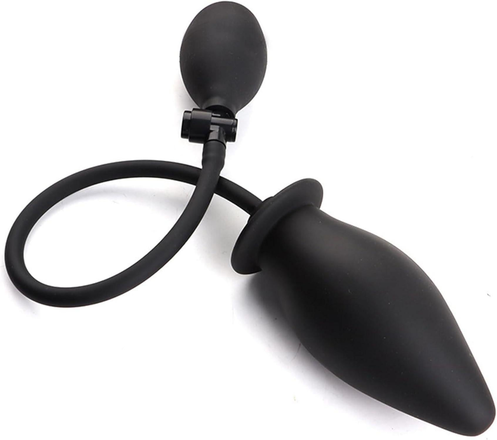 Analplug mit Pumpe Silikon Aufblasbar Sexspielzeug BDSM