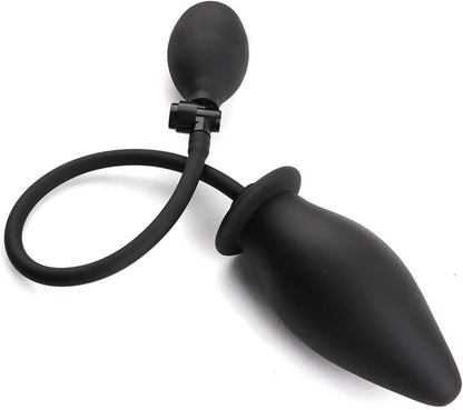 Analplug mit Pumpe Silikon Aufblasbar Sexspielzeug BDSM