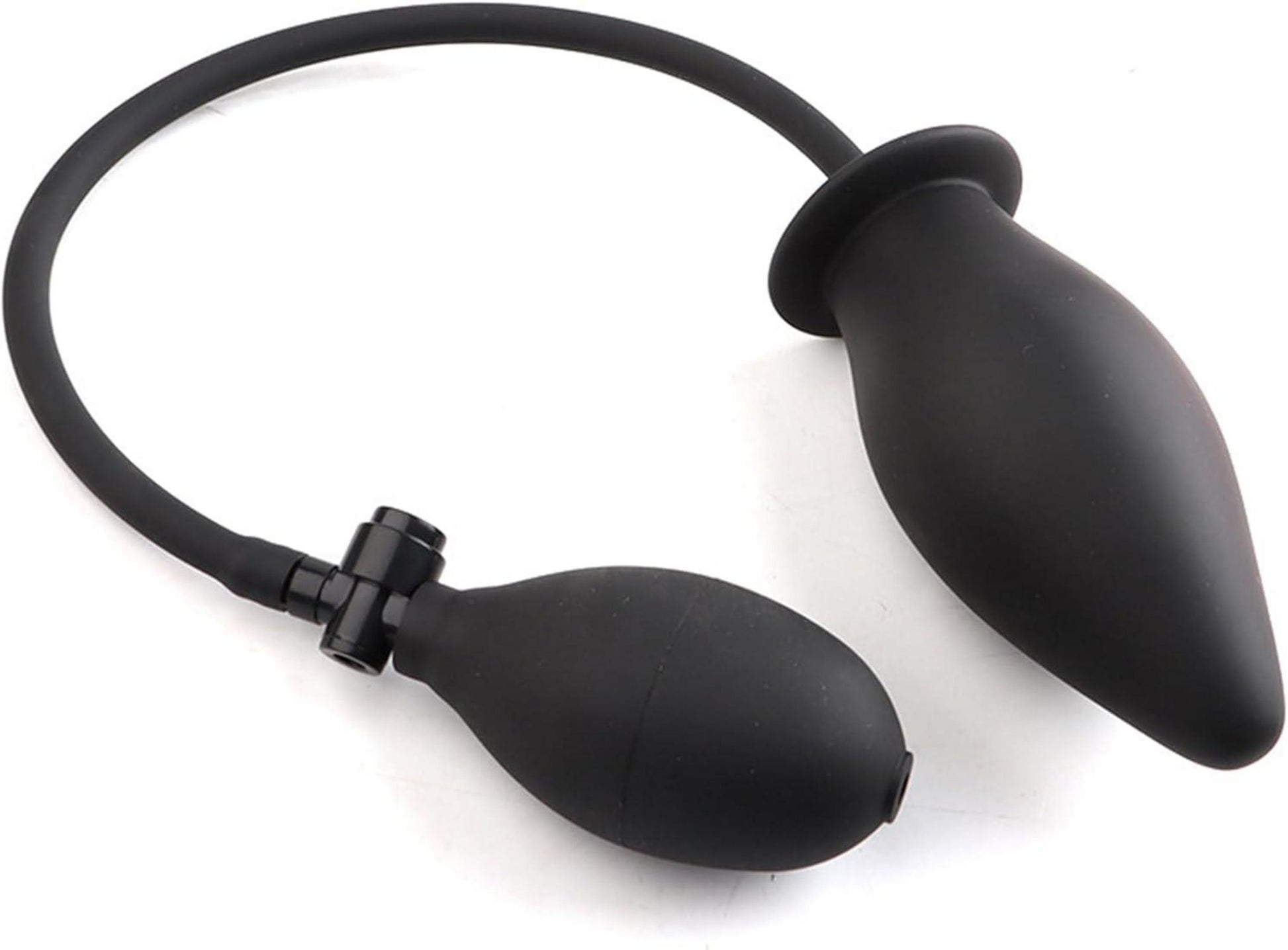 Aufblasbarer Analplug mit Pumpe Silikon für Männer Frauen BDSM