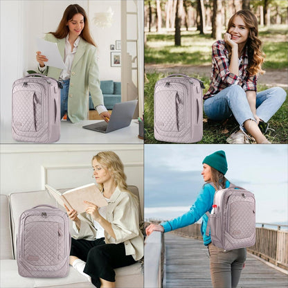 KROSER Laptop-Rucksack 17,3 Zoll Business Handgepäck Wasserdicht RFID