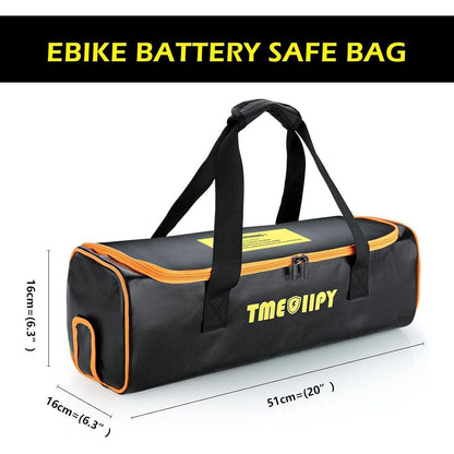 Feuerfeste Akku Tasche für E-Bike & Lipo Batterie