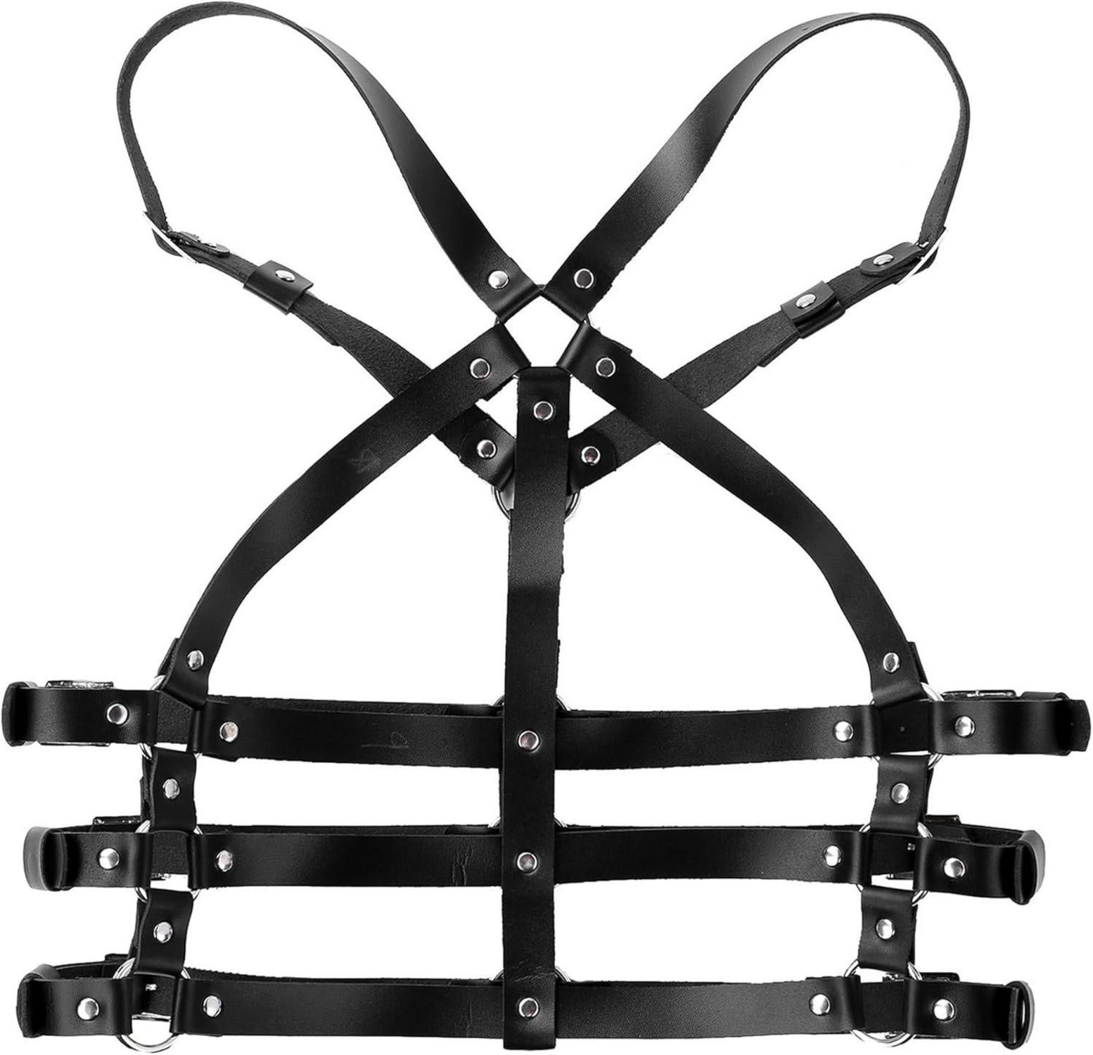 Herren Punk Body Brust Harness BDSM Sexspielzeug BDSM Fesseln Homosexuell fetisch