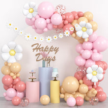 Gänseblümchen Geburtstag Luftballons Set Pastell Girlande Folienballon