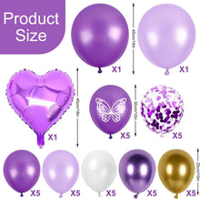 Schmetterling Geburtstag Deko Set, XL Folienballons