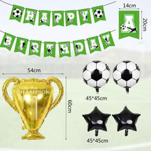 Fussball Geburtstag Deko Set Champion Trophäe Luftballon