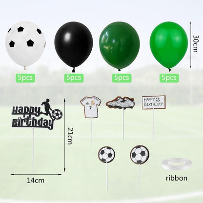 Fußball Geburtstag Deko Set Luftballon Party Kindergeburtstag