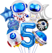 Astronauten Party Deko Set 5 Jahre Geburtstag Raumfahrt