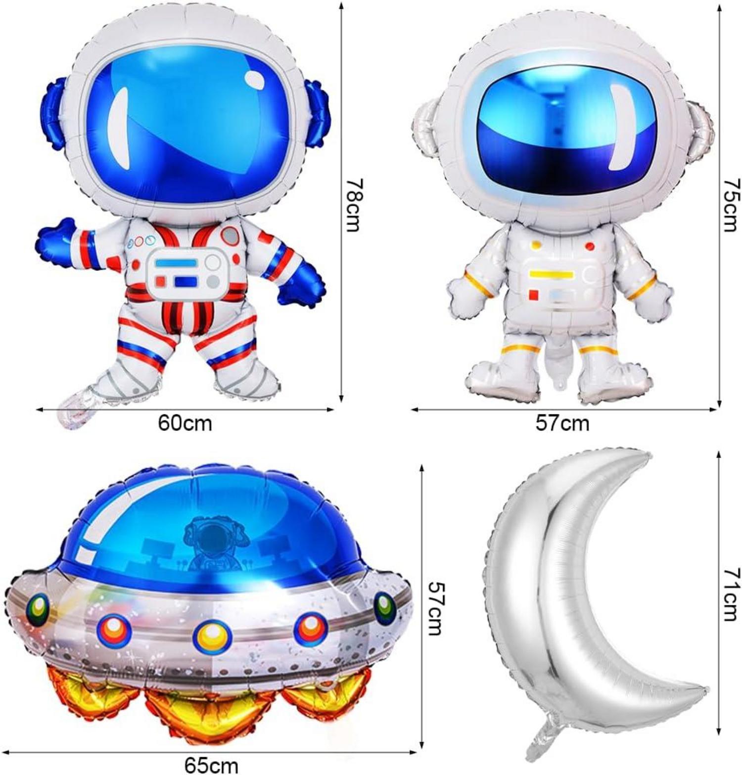 Astronauten Party Deko Set 5 Jahre Geburtstag Raumfahrt