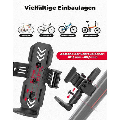 Flaschenhalter Fahrrad verstellbarer Getränkehalter Rennrad