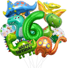 Dinosaurier Geburtstagsdeko Set XXL 6 Jahre Jurassic Dschungel party