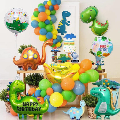 Dinosaurier Geburtstag Deko Set 6 Jahre Jurassic Dino Party Kinder