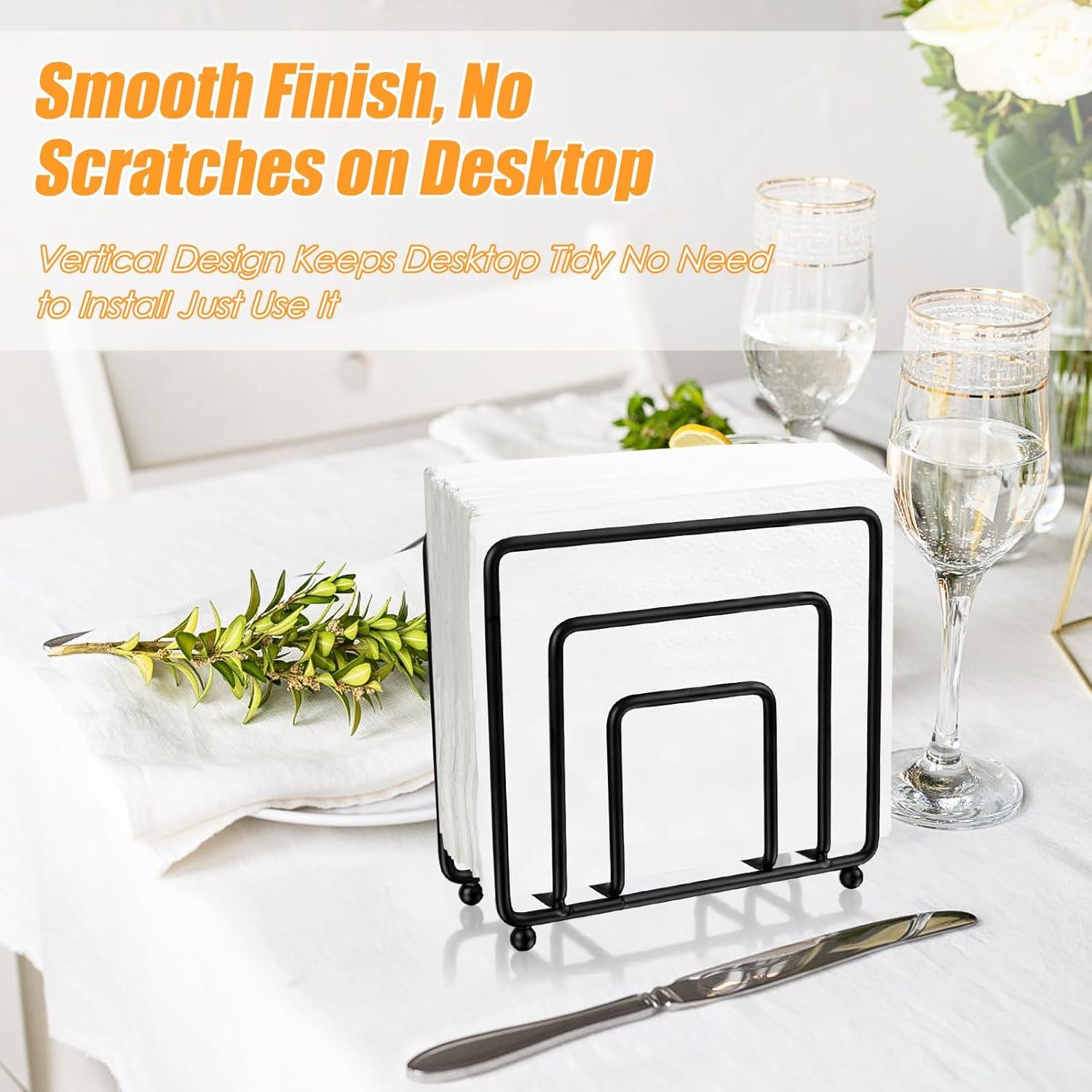 Serviettenhalter Schwarz Metall Freistehend Restaurant Cafe Hotel