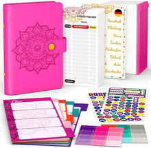 Budget Planner A6 Deutsch, Finanzplaner Geld Organizer, Sparbuch