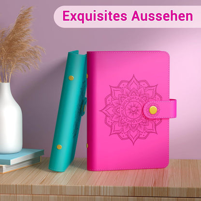 Budget Planner A6 Deutsch Finanzplaner Geld Organizer Taschen Haushaltsbuch