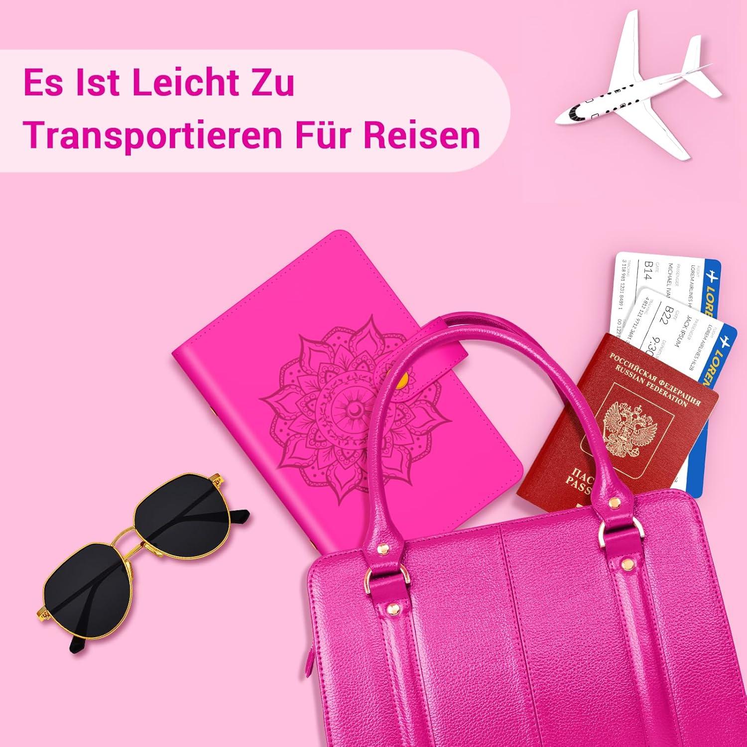 Budget Planner Deutsch A6 | Finanzplaner Geld Organizer Zubehör