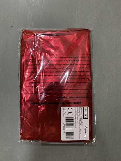 4er Set Rote XXL Herz Luftballons, Folienballons Deko für Hochzeit & Valentinstag 32 Zoll