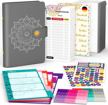 Budget Planner Deutsch A6 Finanzplaner Haushaltsbuch Sparbuch Geld