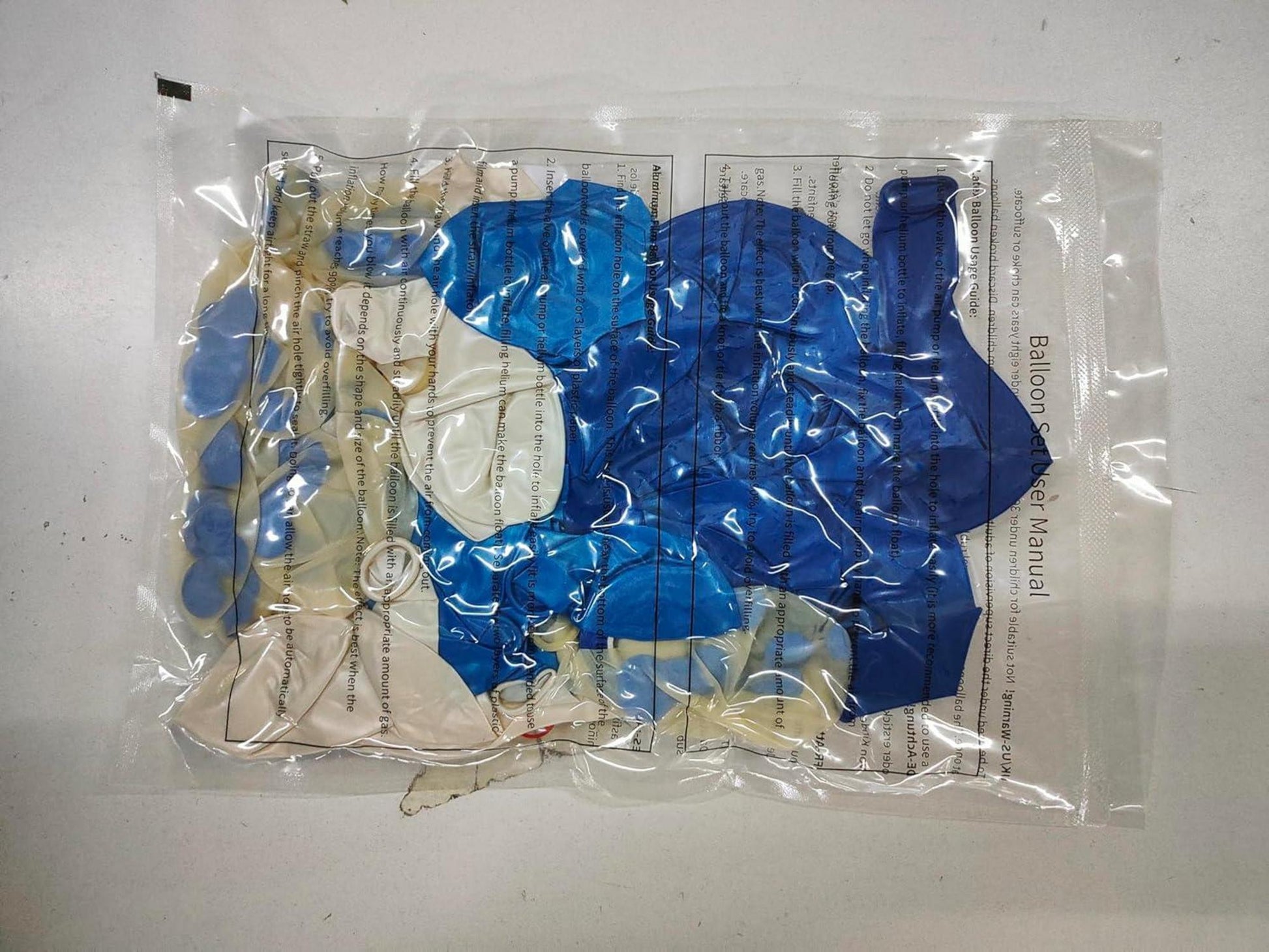 60er Packung Blaue Latexballons für Hochzeit Geburtstag Party Dekorationen