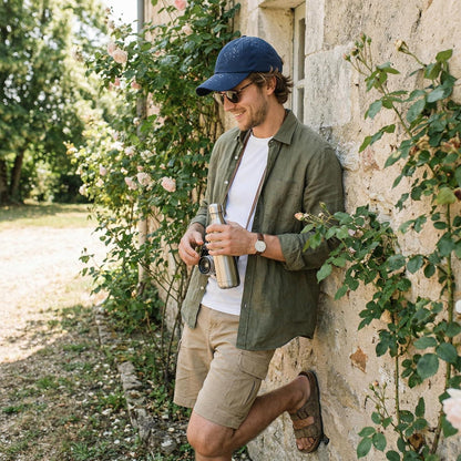 Wasserdichte Baseball Cap Unisex – Dunkelblau