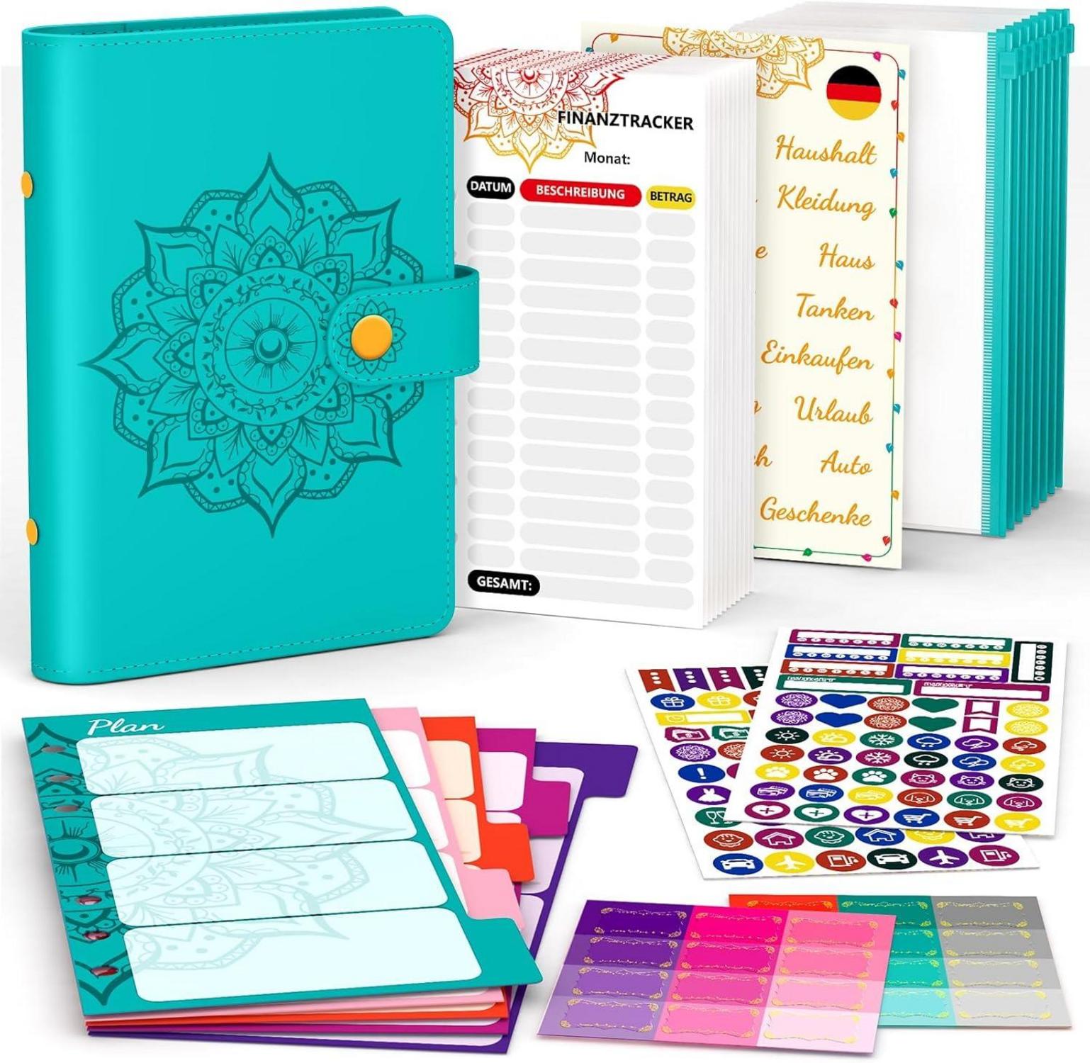 Budget Planner A6 Deutsch Finanzplaner Haushaltsbuch Sparbuch Geld