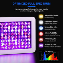 XL Pflanzenlampe XL LED Grow Lampe Vollspektrum BW1000 Veg