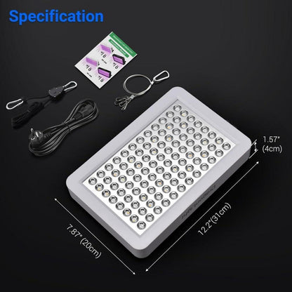 XL Pflanzenlampe XL LED Grow Lampe Vollspektrum BW1000 Veg