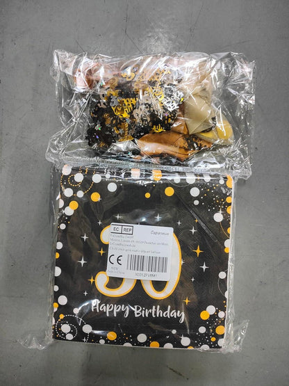 Servietten 30. Geburtstag Mann Frau Deko 60 Stück Luftballons 18 Happy Birthday