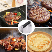 Burgerpresse 5,5-Zoll Smasher Edelstahl für Grill Reinigen