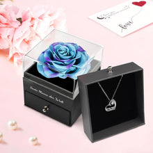 Muttertagsgeschenk Beste Mama Welt Ewige Rose Halskette Geschenkbox