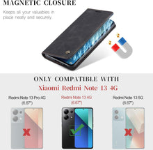 Handyhülle Xiaomi Redmi Note 13 4G Premium Leder Flip Case