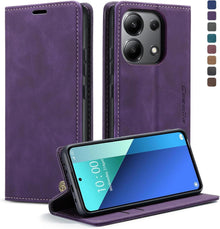 Handyhülle Xiaomi Redmi Note 13 4G Leder Magnet Standfunktion
