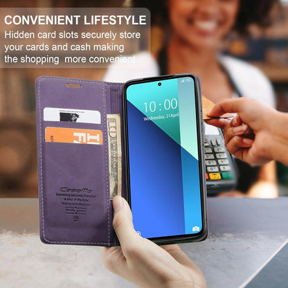 Handyhülle Xiaomi Redmi Note 13 4G Leder Magnet Standfunktion