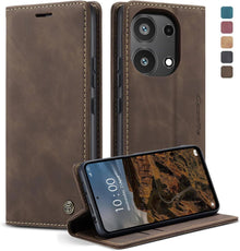 Handyhülle Xiaomi Redmi Note 13 Pro 4G Premium Leder Flip Case Magnet