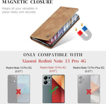KZB Xiaomi Redmi Note 13 Pro 4G Handyhülle Premium Leder