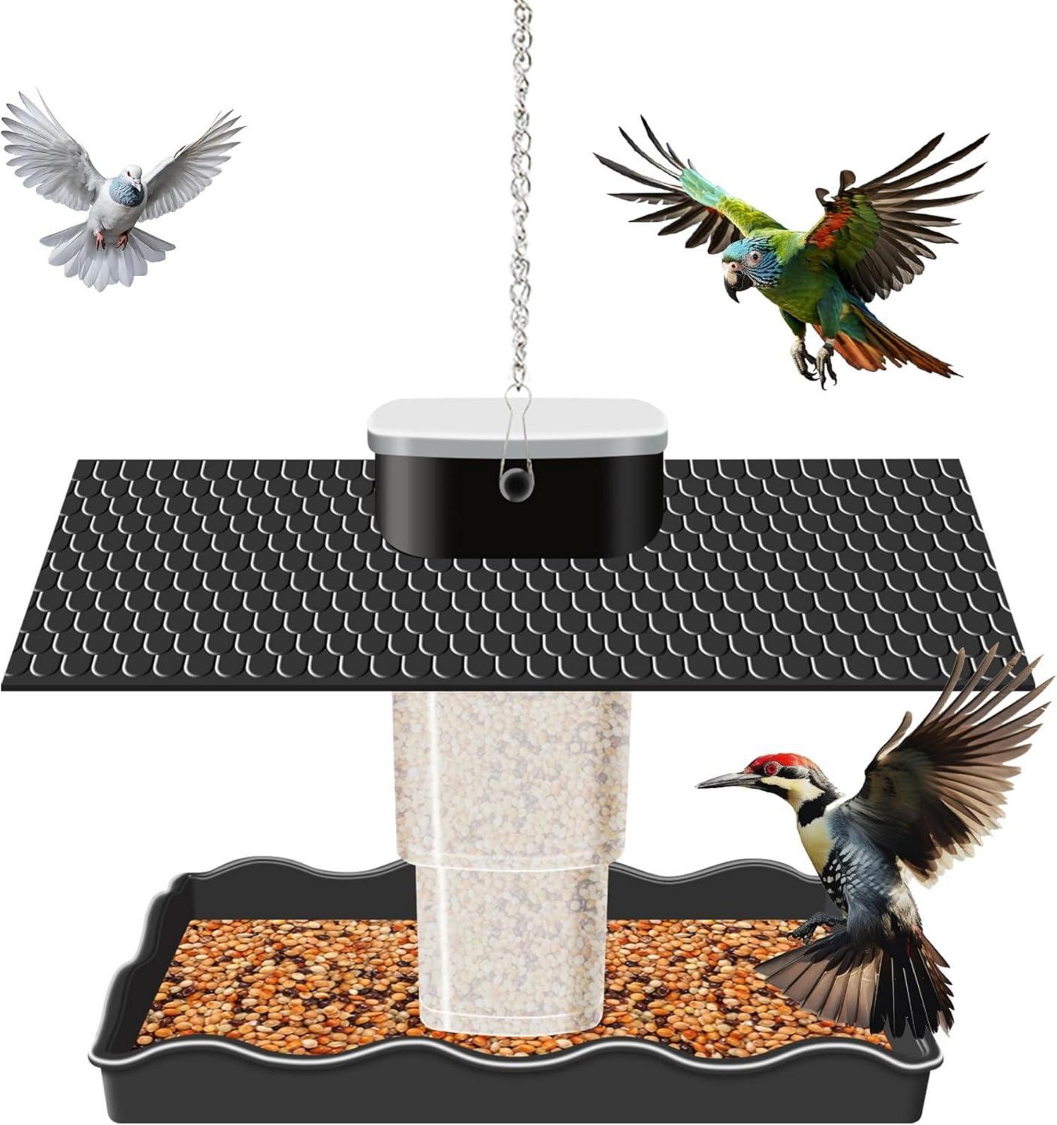 Faltbares Vogelfutterhaus Vogelfutterspender Vögel Futterspender