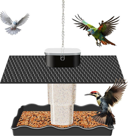 Faltbares Vogelfutterhaus Vogelfutterspender Vögel Futterspender