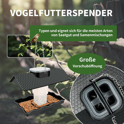 Faltbares Vogelfutterhaus für Garten & Terrasse – Robust & zuverlässig