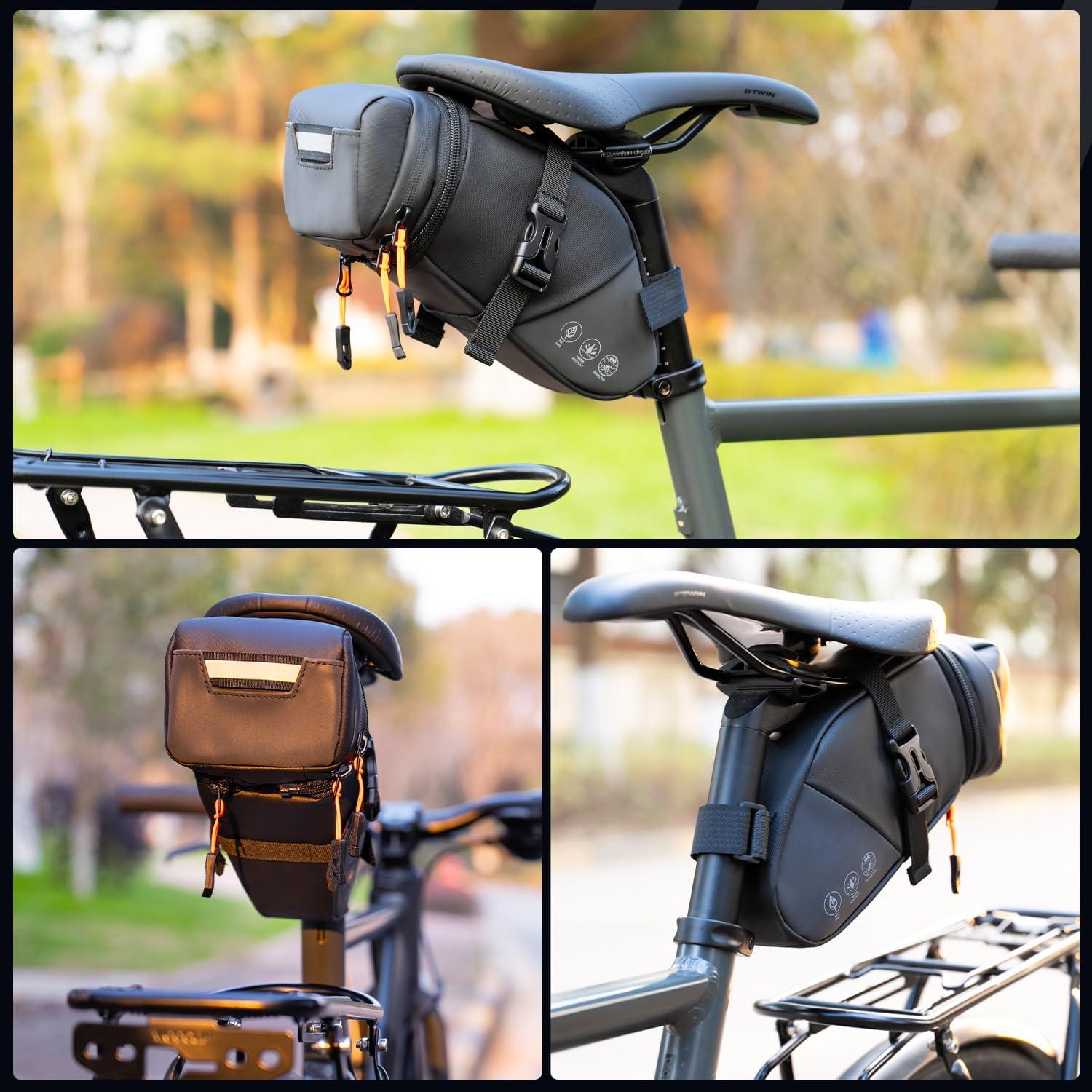 Fahrrad Satteltasche wasserdicht 2L Kapazität reflektierend