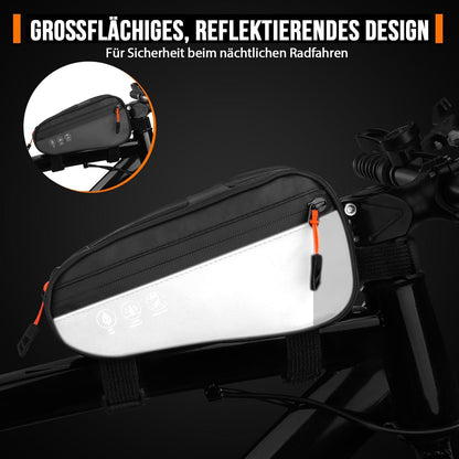 Fahrrad Rahmentasche wasserdicht reflektierend 1.2L OTTO