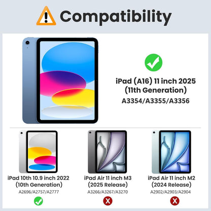 Schlanke iPad Hülle mit Ständer & Apple Pencil Ladefunktion, Null Guava