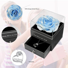 Muttertag Beste Mama der Welt Ewige Rose Halskette Geschenk
