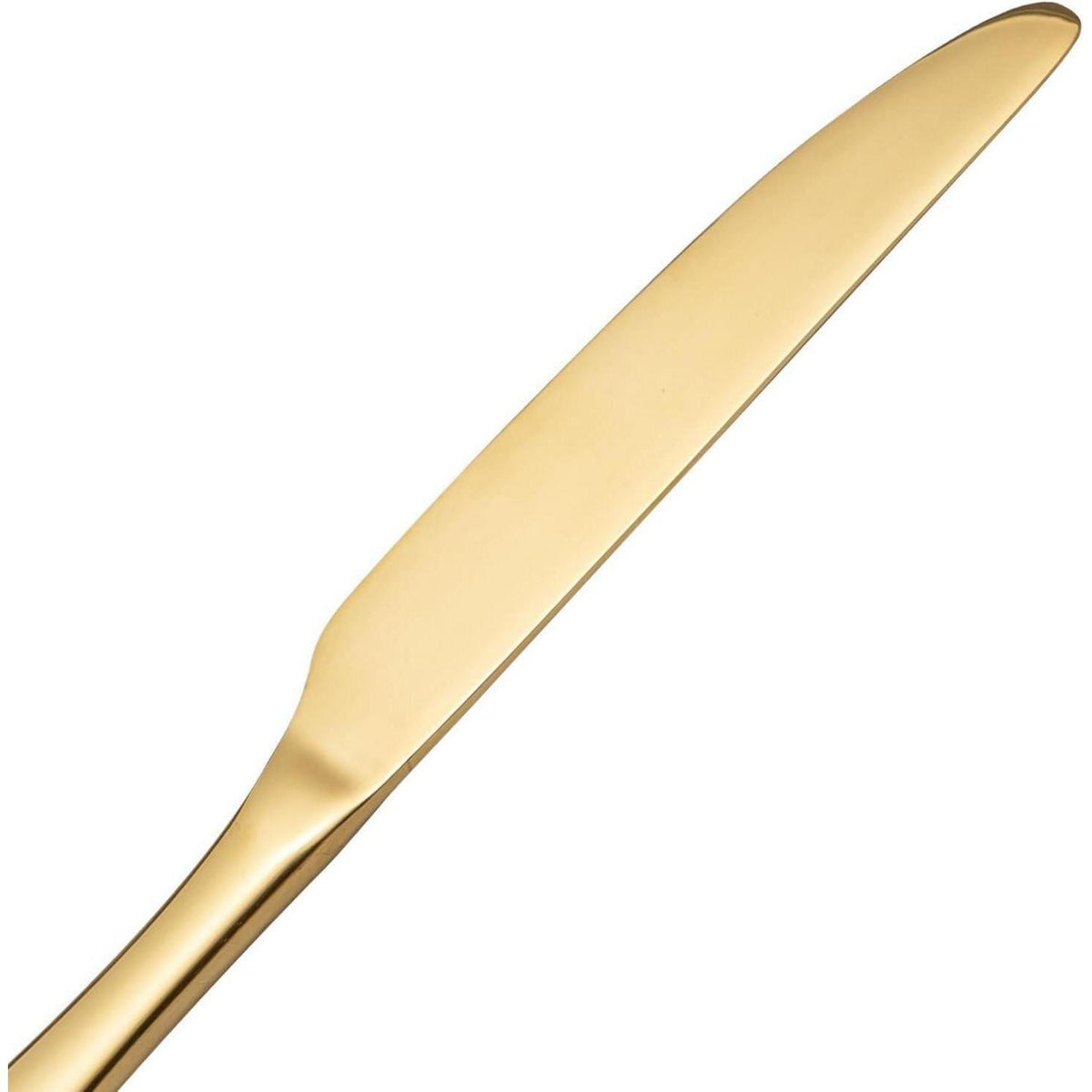 30-teiliges Edelstahl Besteckset für 6 Personen – Spiegelpoliert, Gold