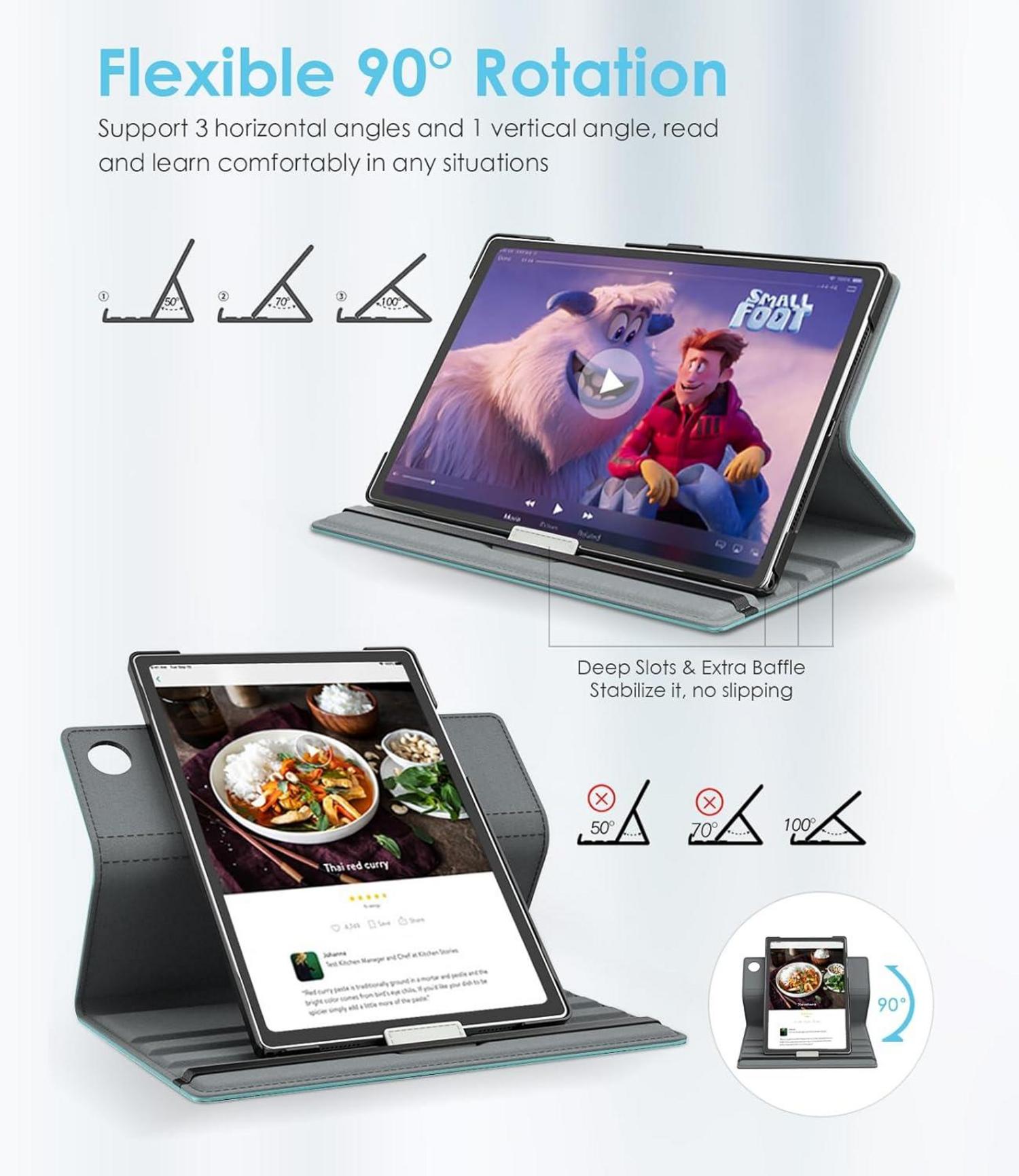 Drehbare Hülle für Samsung Galaxy Tab A9 Plus 11 Zoll