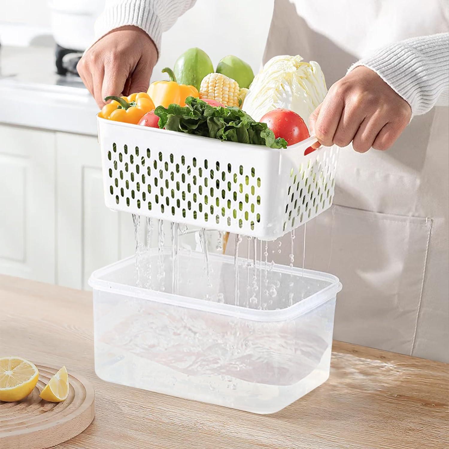 Frischhaltedosen Set 4-teilig Deckel Organizer Aufbewahrung Boxen