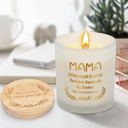 Duftkerzen Geschenkset Lavendel Muttertagsgeschenk Sojawachs