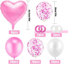Rosa Luftballons Set - 50