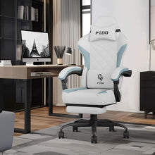Ergonomischer Bürostuhl mit Fußstütze und