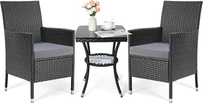 Balkonmöbel Set Rattan Lounge Gartenmöbel Balkon Terrasse