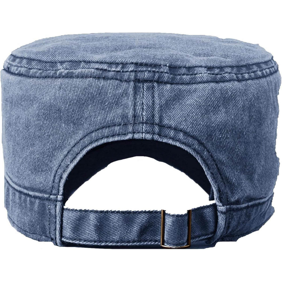 Unisex Military Cap Denim Baseball Cap Verstellbar Dunkelblau
